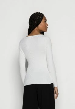 Anna Field BOATNECK JUMPER - Jersey De Punto - White, Mujer 9 Anna Field BOATNECK JUMPER - Jersey De Punto - White, Mujer -Anna Field Ventas 2022 d1849a60d6894342a5275e60d68029f4