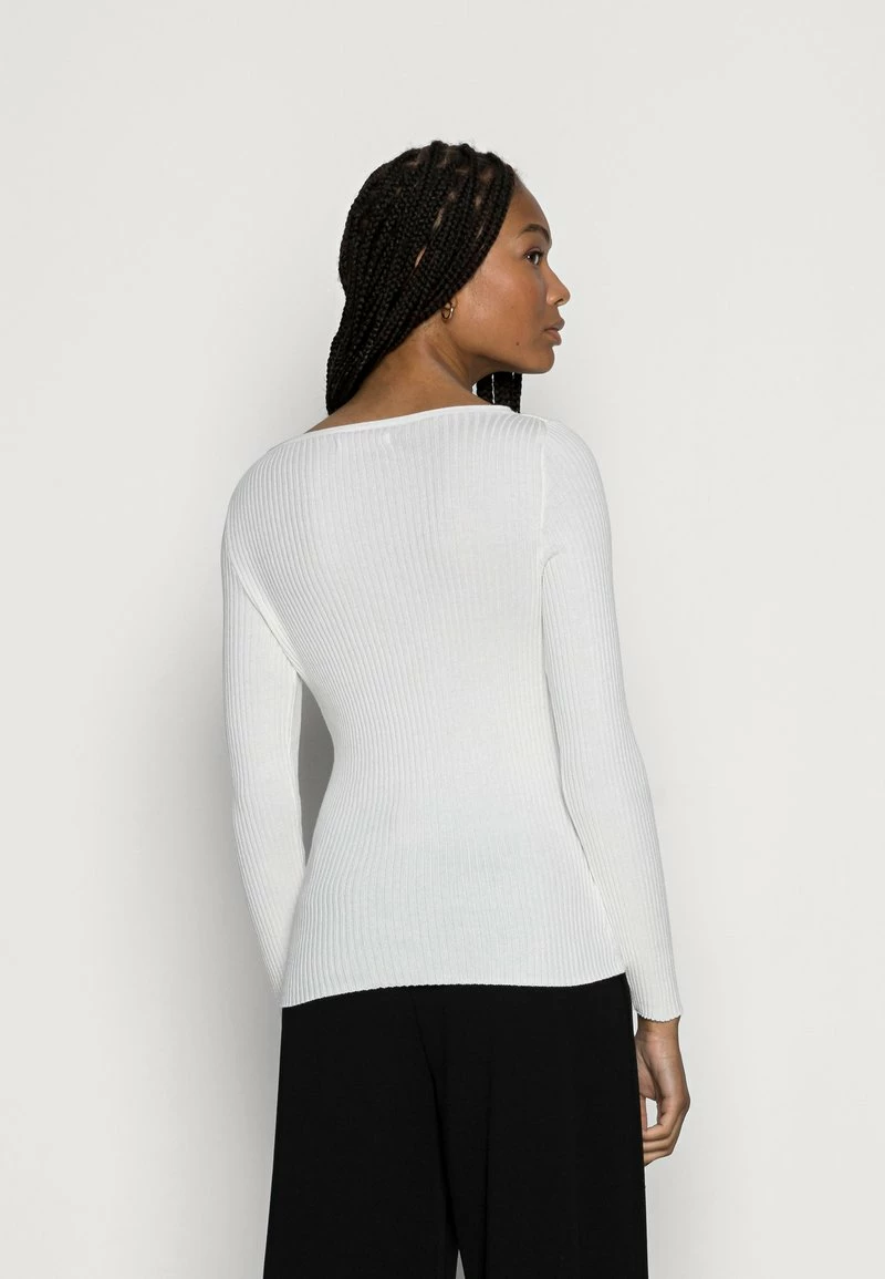 Anna Field BOATNECK JUMPER - Jersey De Punto - White, Mujer 5 Anna Field BOATNECK JUMPER - Jersey De Punto - White, Mujer - Imagen 3