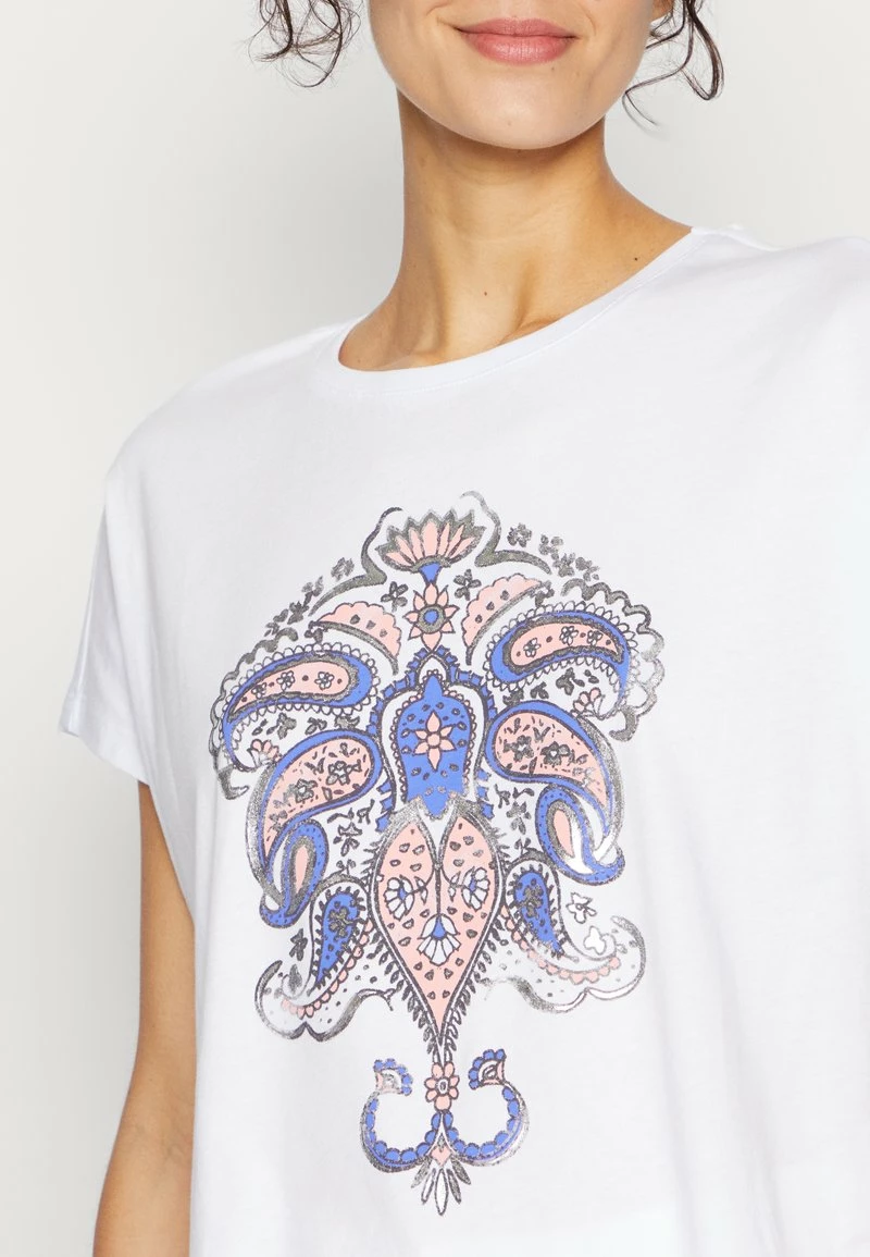 Anna Field Camiseta Estampada - White, Mujer 8 Anna Field Camiseta Estampada - White, Mujer - Imagen 6