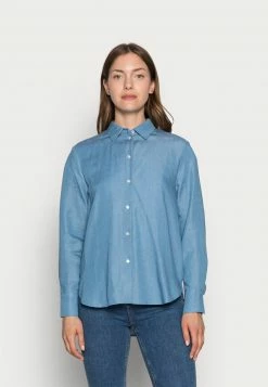 Anna Field Camisa - Blue Denim, Mujer