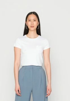 Anna Field Camiseta Básica - White, Mujer