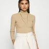 Anna Field TURTLE NECK - Jersey De Punto - Sand, Mujer -Anna Field Ventas 2022 d36d2a6b94e648df97b69c72bd4726db