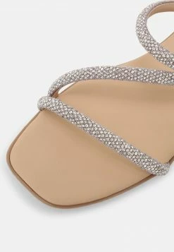 Anna Field LEATHER - Sandalias Planas - Silver, Mujer -Anna Field Ventas 2022 d3b61c0a6eb54fc7890343cfaf0f1e02