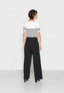 Anna Field WIDE LEG PANTS WITH DETAIL - Pantalones - Black, Mujer -Anna Field Ventas 2022 d50aead004094a0983f2d6ee287159f2