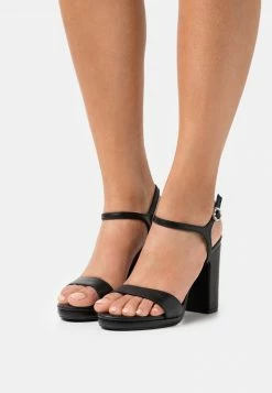 Anna Field Sandalias De Tacón - Black, Mujer