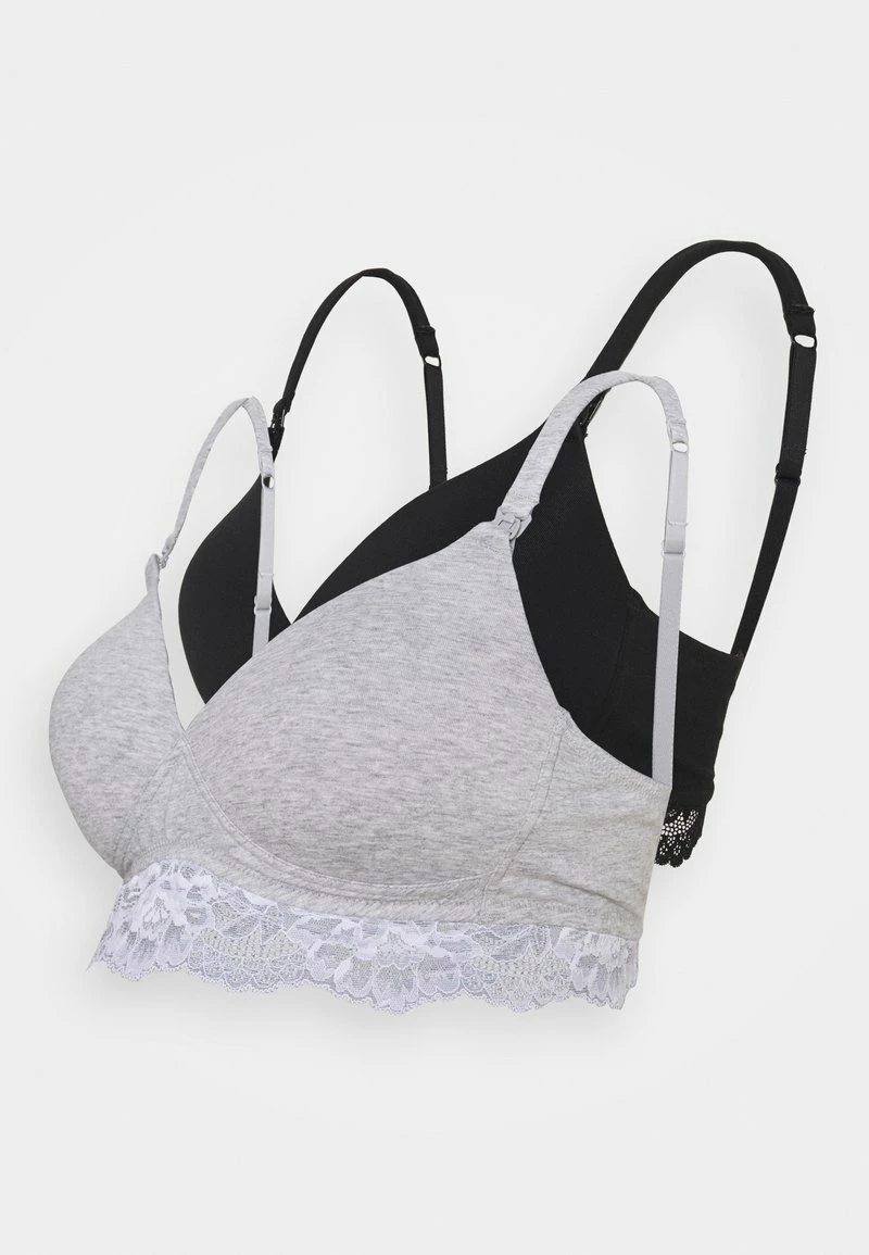 Anna Field 2PP MATERNITY BRA - Sujetador Básico - Grey, Mujer 3 Anna Field 2PP MATERNITY BRA - Sujetador Básico - Grey, Mujer