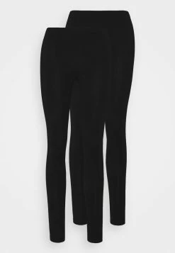 Anna Field 2PP JERSEY LEGGING - Leggings - Black, Mujer -Anna Field Ventas 2022 da17e192da1f42119f02293d4368344e