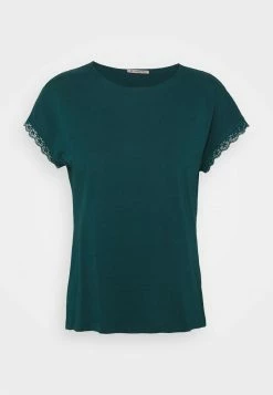 Anna Field Camiseta Básica - Teal, Mujer