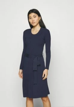 Anna Field Vestido De Punto - Dark Blue, Mujer