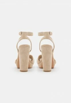 Anna Field LEATHER - Sandalias De Tacón - Beige, Mujer -Anna Field Ventas 2022 de15695f018a4dd584ef710a442fa759