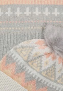 Anna Field SET - Bufanda - Off-white/grey/pink, Mujer -Anna Field Ventas 2022 de30f71dd1a54a3e9e514184e4bb4cd4