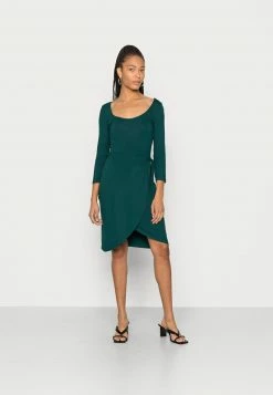 Anna Field Vestido Ligero - Dark Green, Mujer