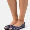 Anna Field Bailarinas Peeptoe - Dark Blue, Mujer -Anna Field Ventas 2022 df187c088aa041699bdc703f9d7efd31