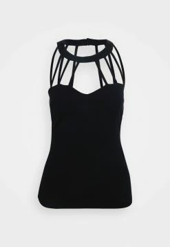 Anna Field Top - Black, Mujer