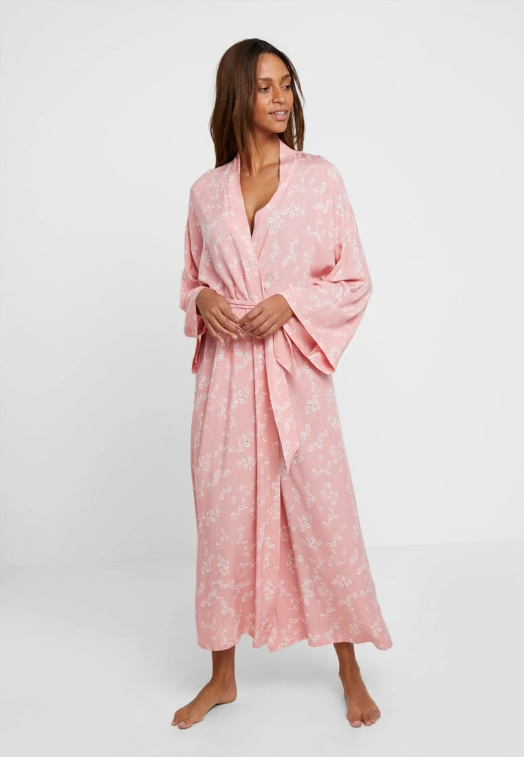 Anna Field LISHA LONG PRINTED ROBE - Albornoz - PINK, Mujer 4 Anna Field LISHA LONG PRINTED ROBE - Albornoz - PINK, Mujer - Imagen 2