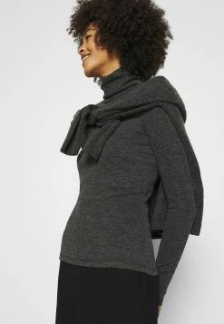 Anna Field Camiseta De Manga Larga - Mottled Grey, Mujer -Anna Field Ventas 2022 e1205848fd4042418dd5159b60567f37