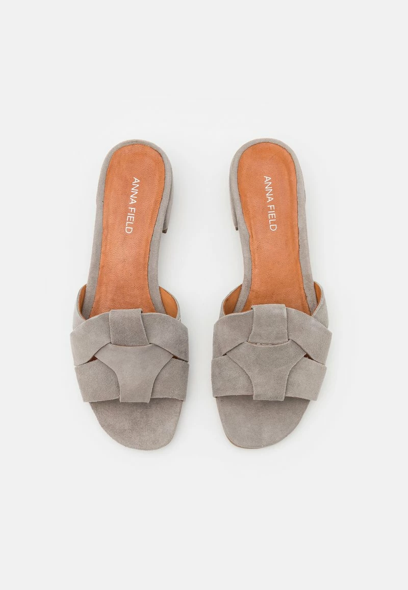 Anna Field LEATHER - Sandalias Planas - Grey, Mujer 8 Anna Field LEATHER - Sandalias Planas - Grey, Mujer - Imagen 6