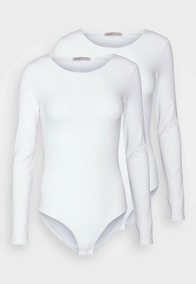 Anna Field 2 PACK - Body - White, Mujer 7 Anna Field 2 PACK - Body - White, Mujer - Imagen 5