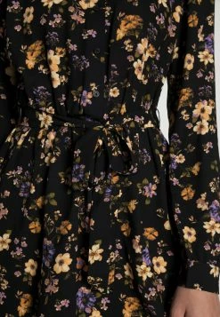 Anna Field BELTED BLOUSE DRESS - Vestido Camisero - Black/lilac, Mujer -Anna Field Ventas 2022 e647a3f4f0f84222b98f0c8545bda73e