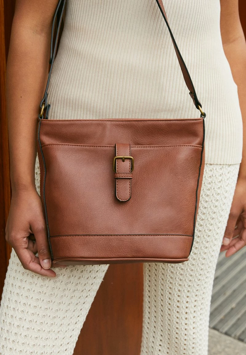 Anna Field Bandolera - Cognac, Mujer 5 Anna Field Bandolera - Cognac, Mujer - Imagen 3