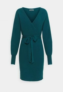 Anna Field Vestido De Punto - Deep Teal, Mujer