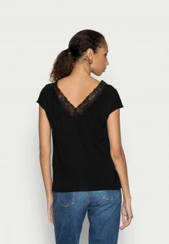 Anna Field Camiseta Básica - Black, Mujer -Anna Field Ventas 2022 e8f7bb993d784bb79ae53e9efea308c4