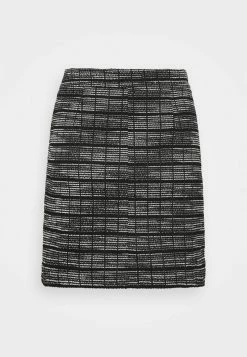 Anna Field Mini Skirt With Belt Loop - Falda De Tubo - Black/white, Mujer -Anna Field Ventas 2022 e9401001c7f2469198140949b1acb7ad