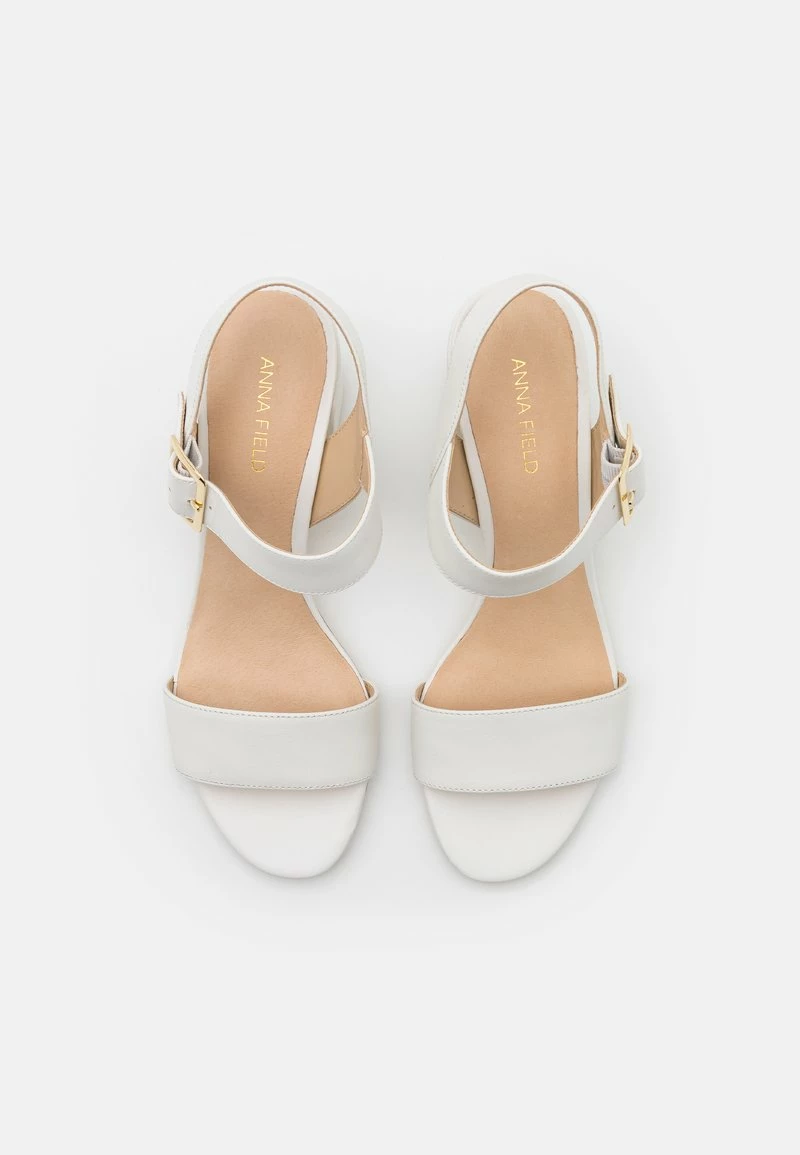 Anna Field LEATHER - Sandalias - White, Mujer 8 Anna Field LEATHER - Sandalias - White, Mujer - Imagen 6