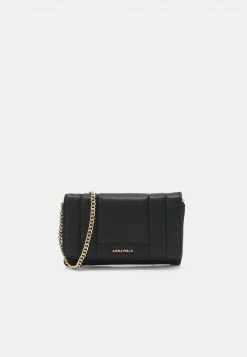Anna Field LEATHER - Clutch - Black, Mujer