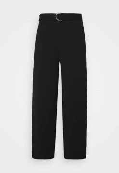 Anna Field BELTED FLARED LEG PANTS - Pantalones - Black, Mujer -Anna Field Ventas 2022 ec45fe968c954d379280fe6888427538
