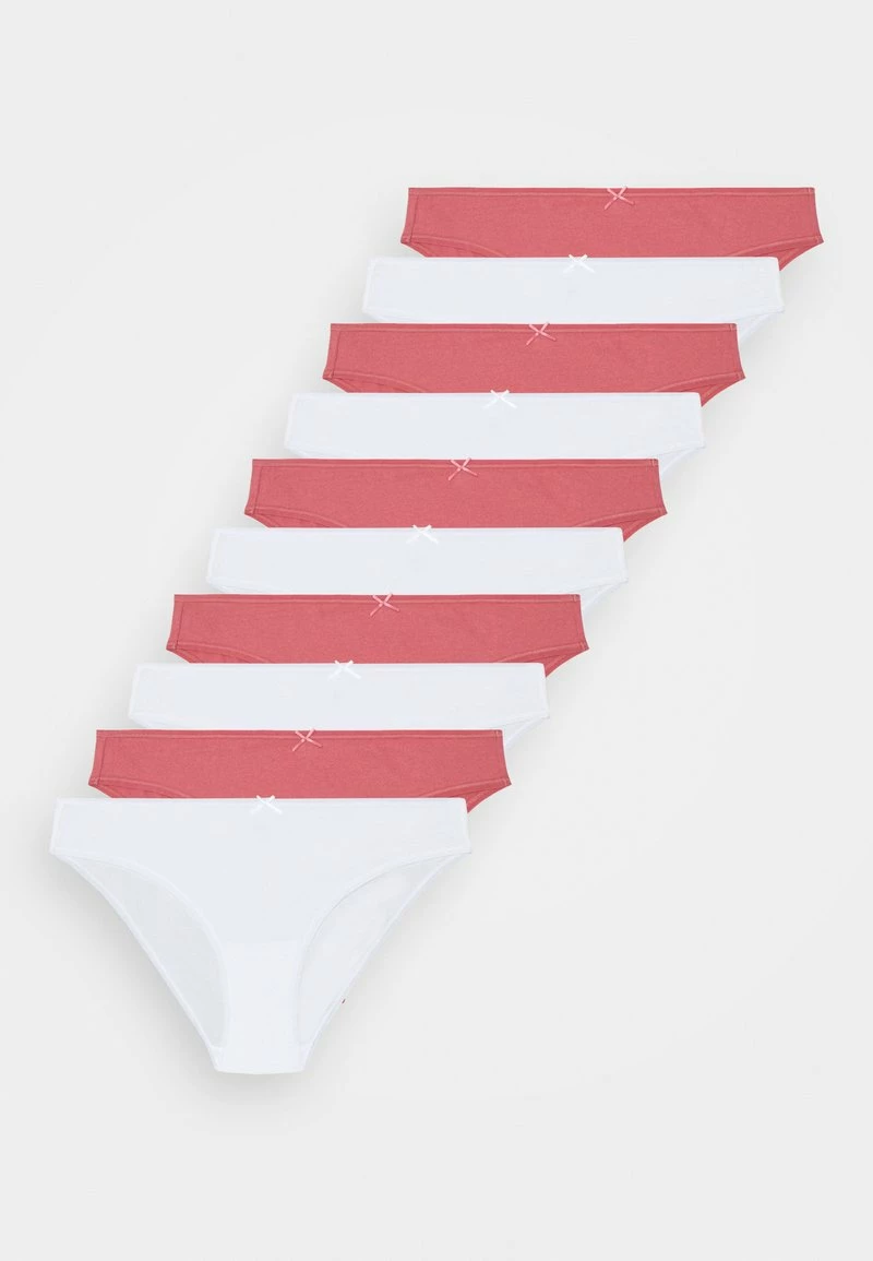Anna Field SHANNON 10 PACK BRIEF - COTTON - Braguitas - White/pink, Mujer 8 Anna Field SHANNON 10 PACK BRIEF - COTTON - Braguitas - White/pink, Mujer - Imagen 6
