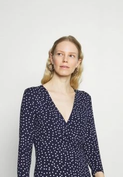 Anna Field Quarter Sleeves Wrap Mini Dress - Vestido Ligero - Dark Blue/white, Mujer -Anna Field Ventas 2022 ed09e271d29145038a1ae8ab14c38657