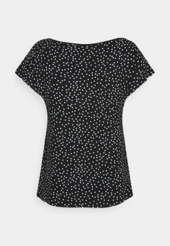 Anna Field Camiseta Estampada - Black, Mujer -Anna Field Ventas 2022 ef2deb6f304a4d38805d882af49d49d8