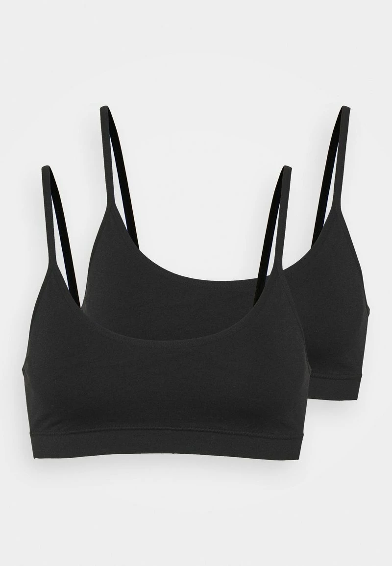 Anna Field 2PP SEAMLESS CROP TOP - Top - Black, Mujer 7 Anna Field 2PP SEAMLESS CROP TOP - Top - Black, Mujer - Imagen 5