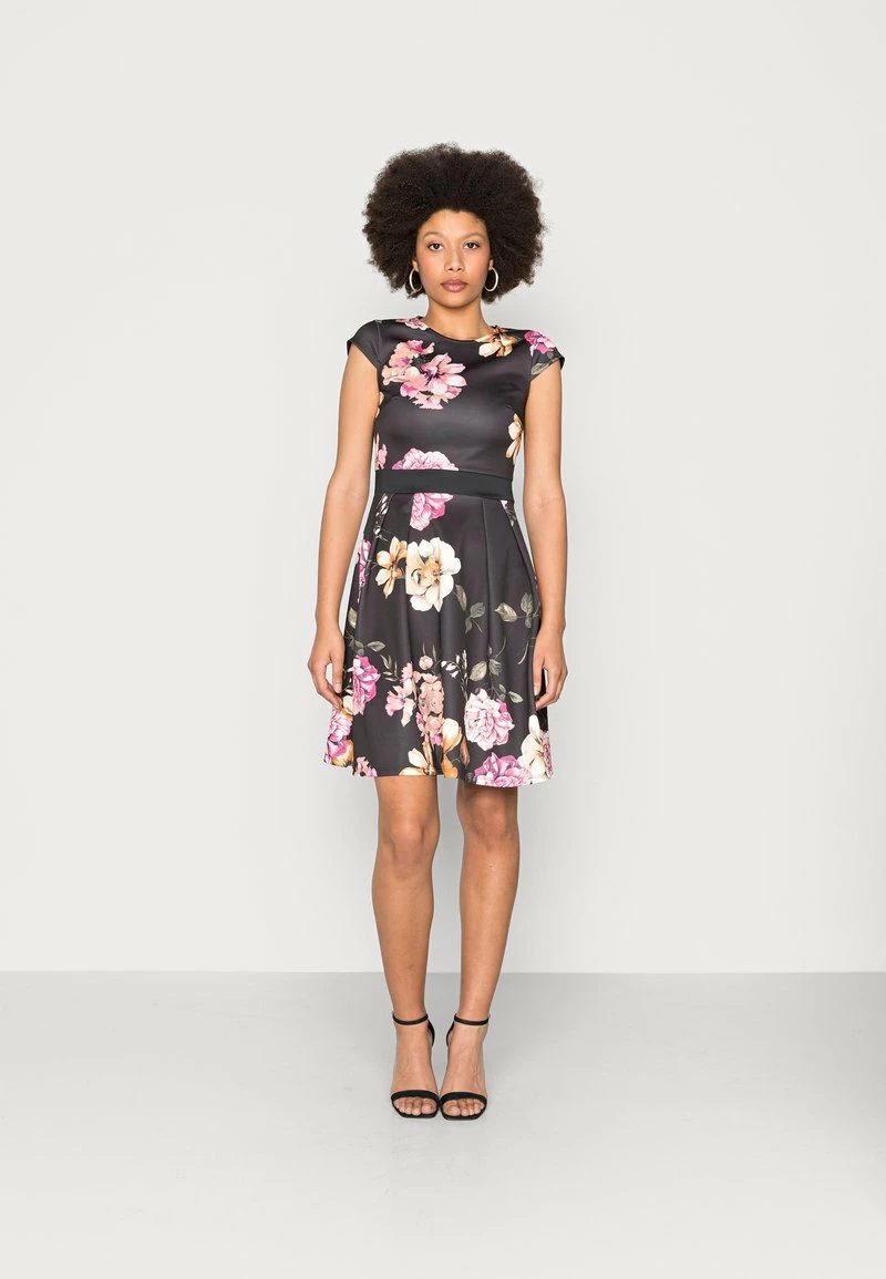 Anna Field Vestido Ligero - Black/pink, Mujer 3 Anna Field Vestido Ligero - Black/pink, Mujer