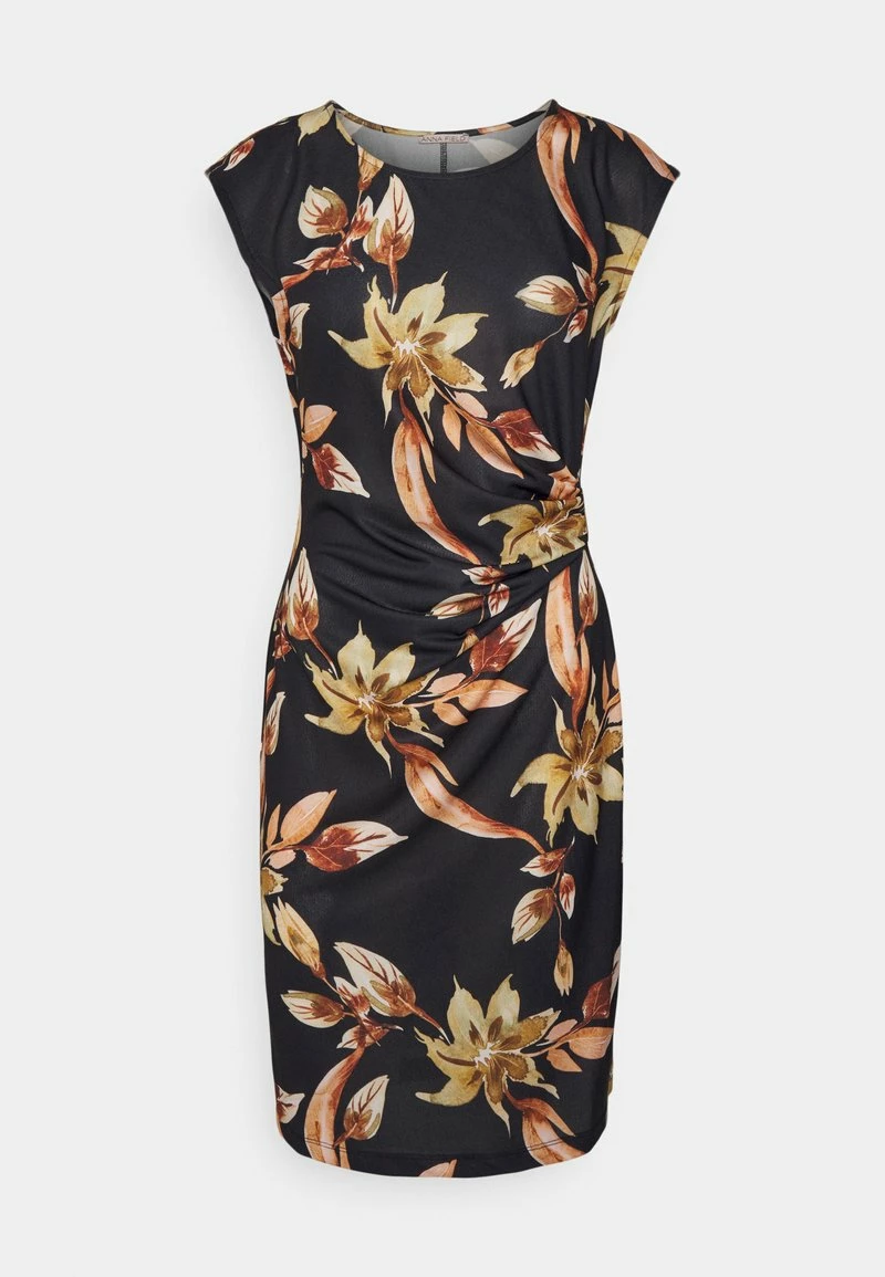 Anna Field Vestido Ligero - Black/brown, Mujer 3 Anna Field Vestido Ligero - Black/brown, Mujer