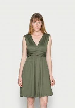 Anna Field Vestido Ligero - Dark Green, Mujer