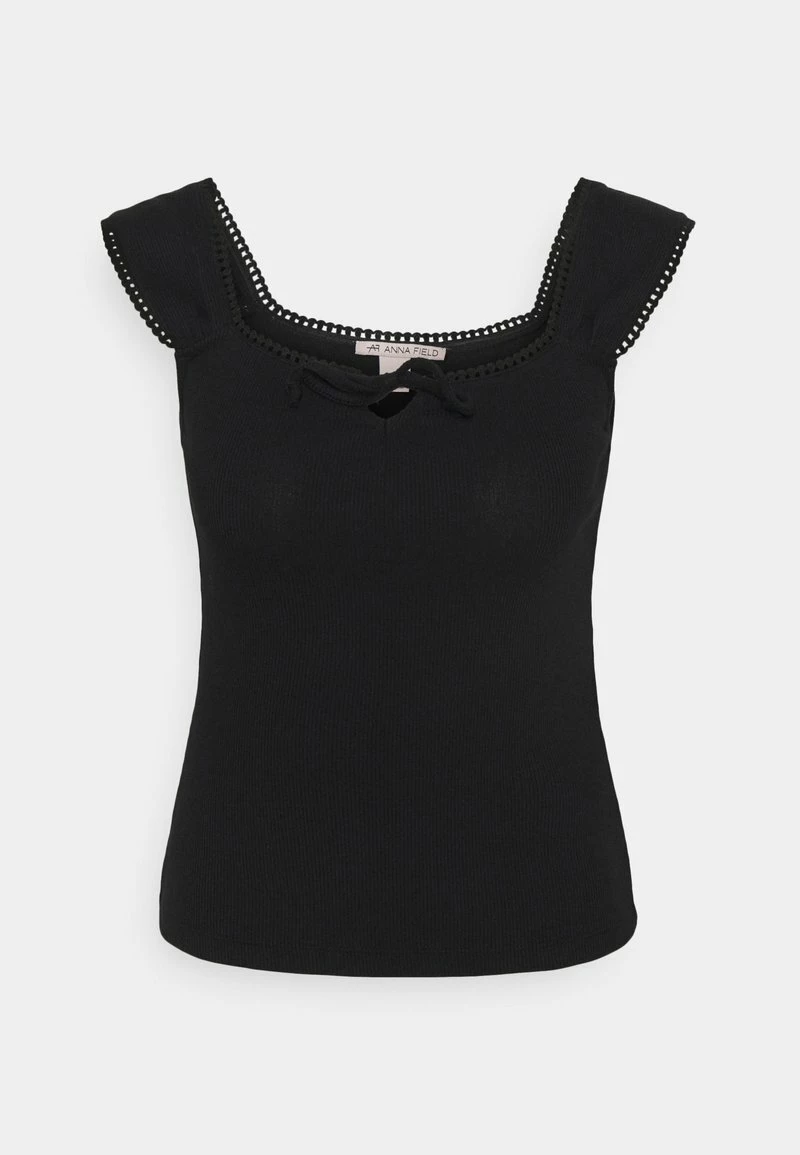 Anna Field Top - Black, Mujer 3 Anna Field Top - Black, Mujer