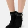 Anna Field LEATHER - Botines De Tacón - Black, Mujer -Anna Field Ventas 2022 f39a2647ab9b41c394bd6b1b6ba91897
