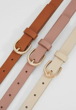 Anna Field 3 PACK - Cinturón - Cognac/rose/beige, Mujer -Anna Field Ventas 2022 f3e754a07fbf4cea9f5d557857d4c475