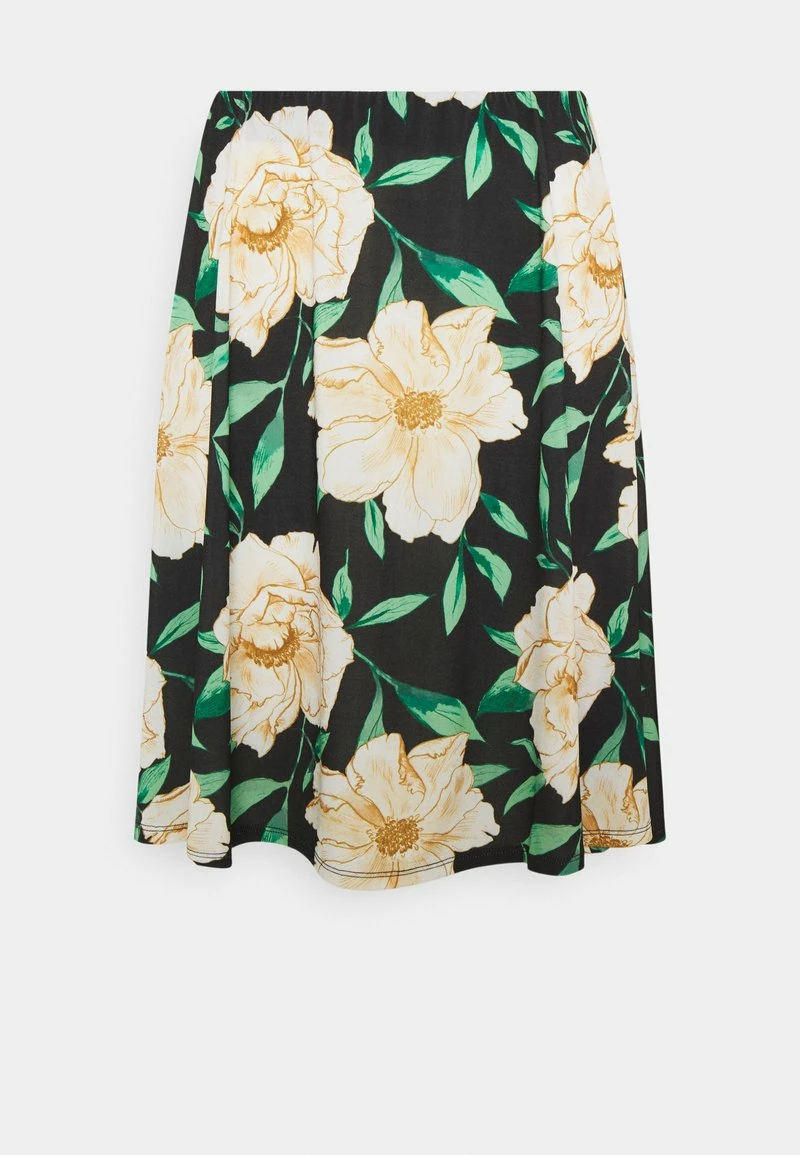 Anna Field Falda Acampanada - Black/multi-coloured, Mujer 3 Anna Field Falda Acampanada - Black/multi-coloured, Mujer