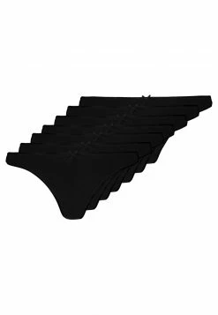 Anna Field GEORGINA 7 PACK THONG - COTTON - Tanga - Black, Mujer -Anna Field Ventas 2022 f4a03eb0f97e4d0bae7ffb7baa9a019c