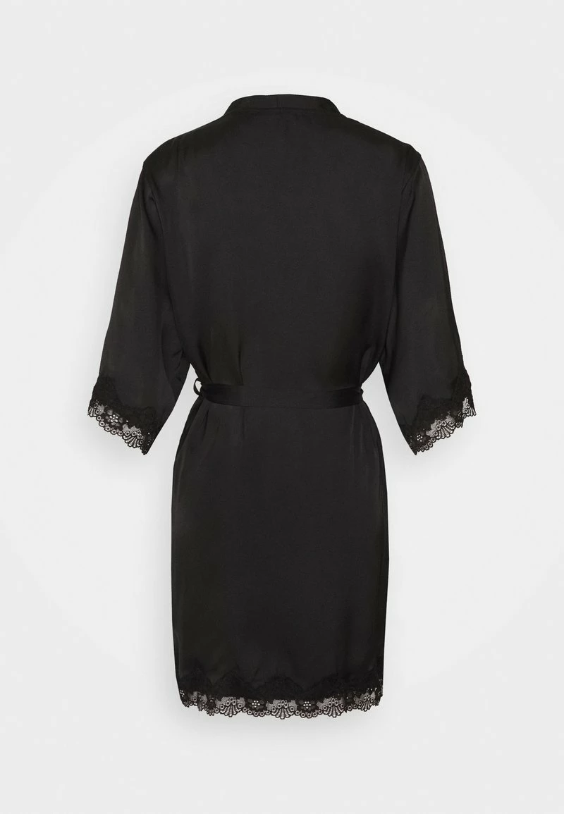 Anna Field ARIANA SATIN KIMONO - Albornoz - Black, Mujer 11 Anna Field ARIANA SATIN KIMONO - Albornoz - Black, Mujer - Imagen 9