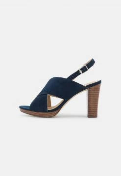 Anna Field LEATHER - Sandalias De Tacón - Dark Blue, Mujer -Anna Field Ventas 2022 f697b2c497a84e2b89a59a3ad11c0526
