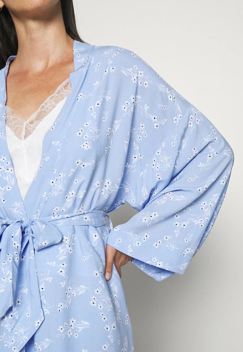 Anna Field LISHA LONG PRINTED ROBE - Albornoz - Blue Denim, Mujer 9 Anna Field LISHA LONG PRINTED ROBE - Albornoz - Blue Denim, Mujer - Imagen 7