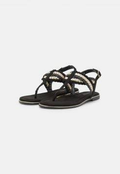 Anna Field Sandalias De Dedo - Black/gold, Mujer -Anna Field Ventas 2022 f93bd3a8f48b450094f559dcad7de6e8