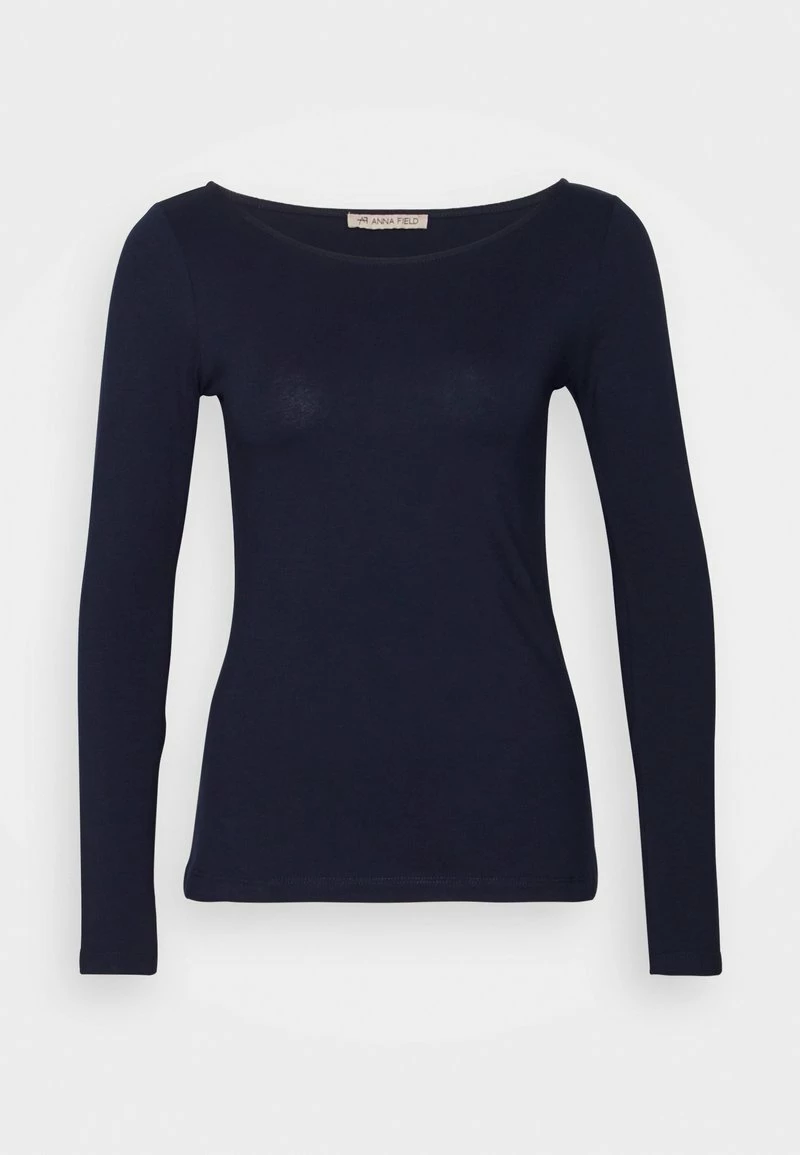 Anna Field 2 PACK - Camiseta De Manga Larga - White/navy, Mujer 6 Anna Field 2 PACK - Camiseta De Manga Larga - White/navy, Mujer - Imagen 4