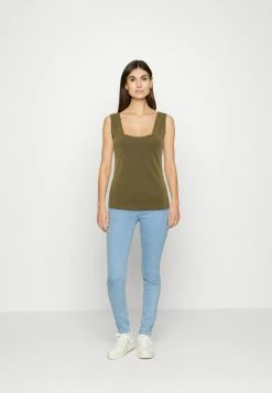 Anna Field Top - Khaki, Mujer -Anna Field Ventas 2022 fa4ff08b66ef4eb78eab34b74f26ed06