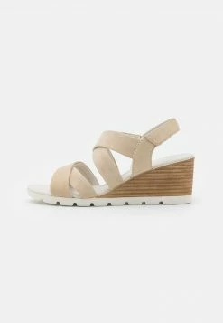 Anna Field LEATHER - Sandalias De Cuña - Beige, Mujer -Anna Field Ventas 2022 fa580f75b94f41a1bd4cbedb9c071061