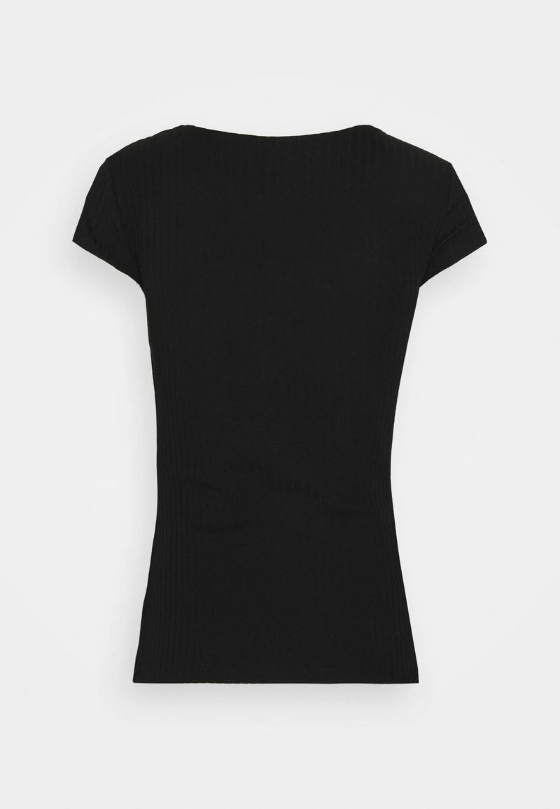 Anna Field Camiseta Básica - Black, Mujer 4 Anna Field Camiseta Básica - Black, Mujer - Imagen 2